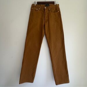 Rare Vintage 90’s J.Crew Button Fly 100% Cotton Made in USA Jeans